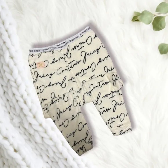 Juicy Couture Plush Pajama Joggers