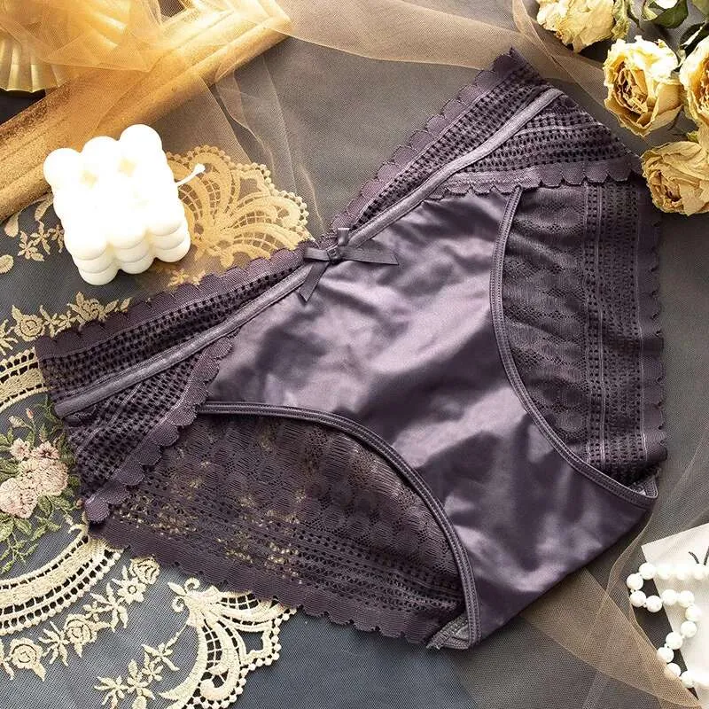 Juliette satin briefs