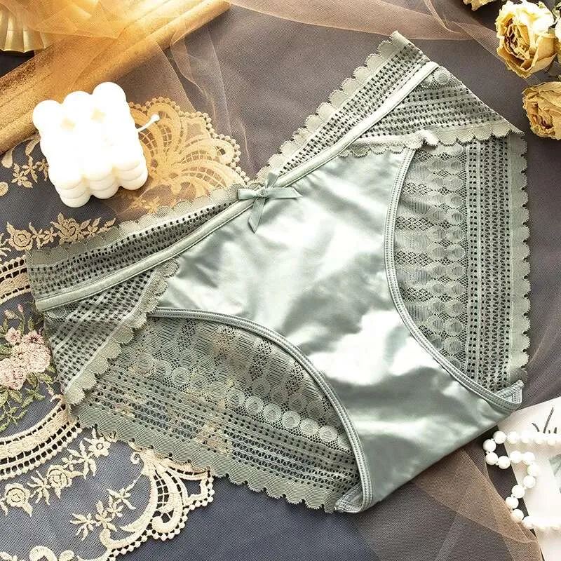Juliette satin briefs