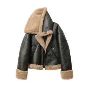 Juliette - Warm leather jacket