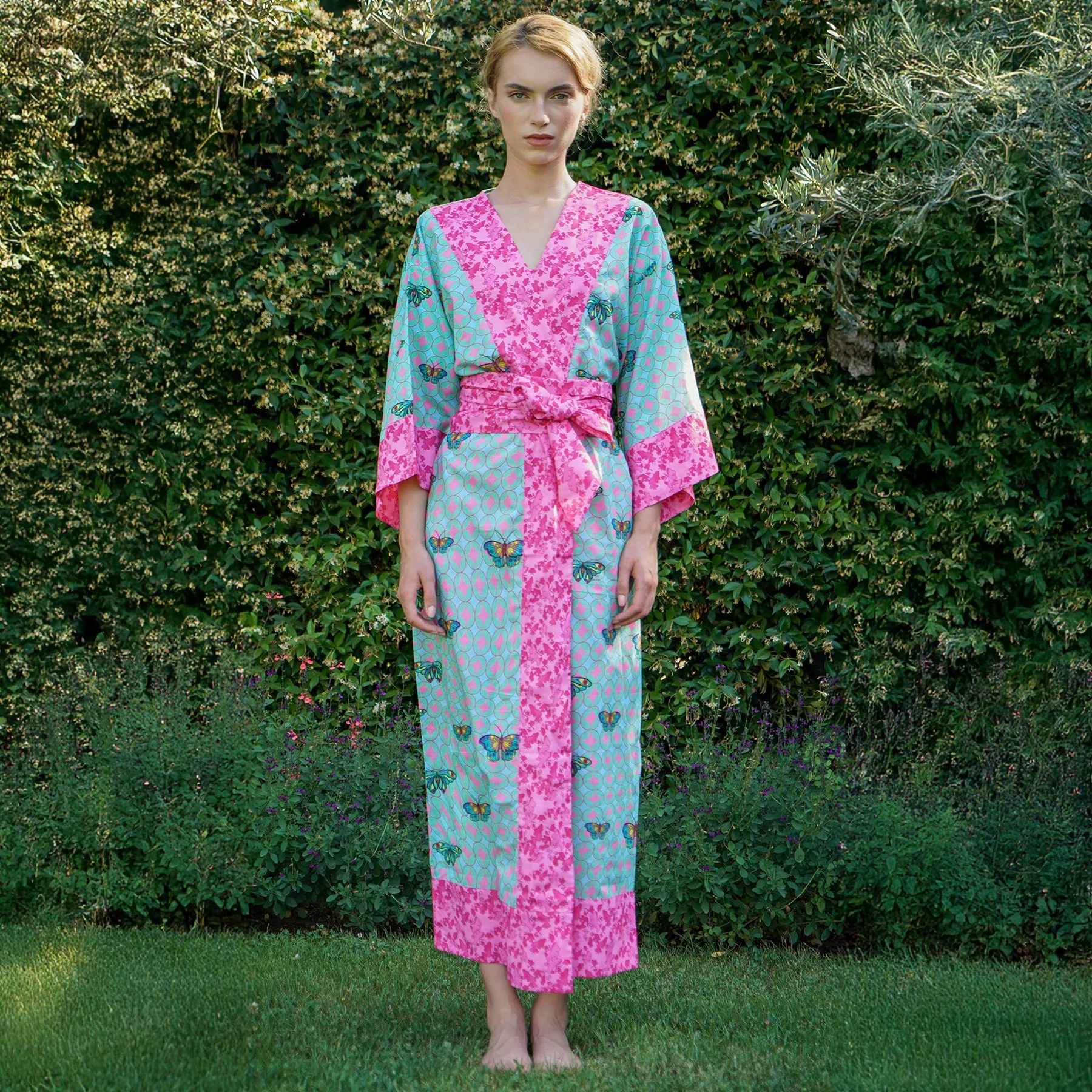 Karma On The Rocks Kobe Cotton Long Robe
