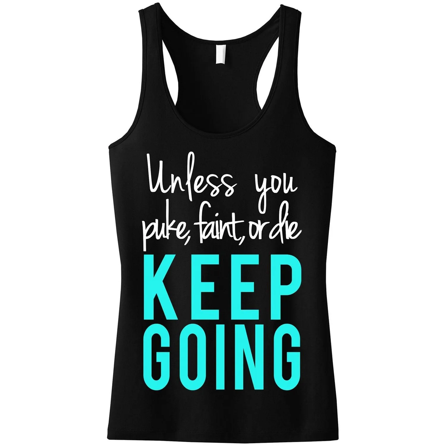 KEEP GOING Workout Tank Top