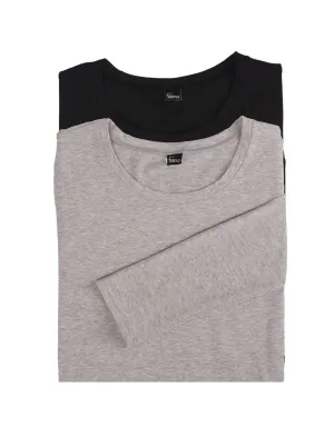 Key Item Long Sleeve Crew Neck Tee 2-Pack