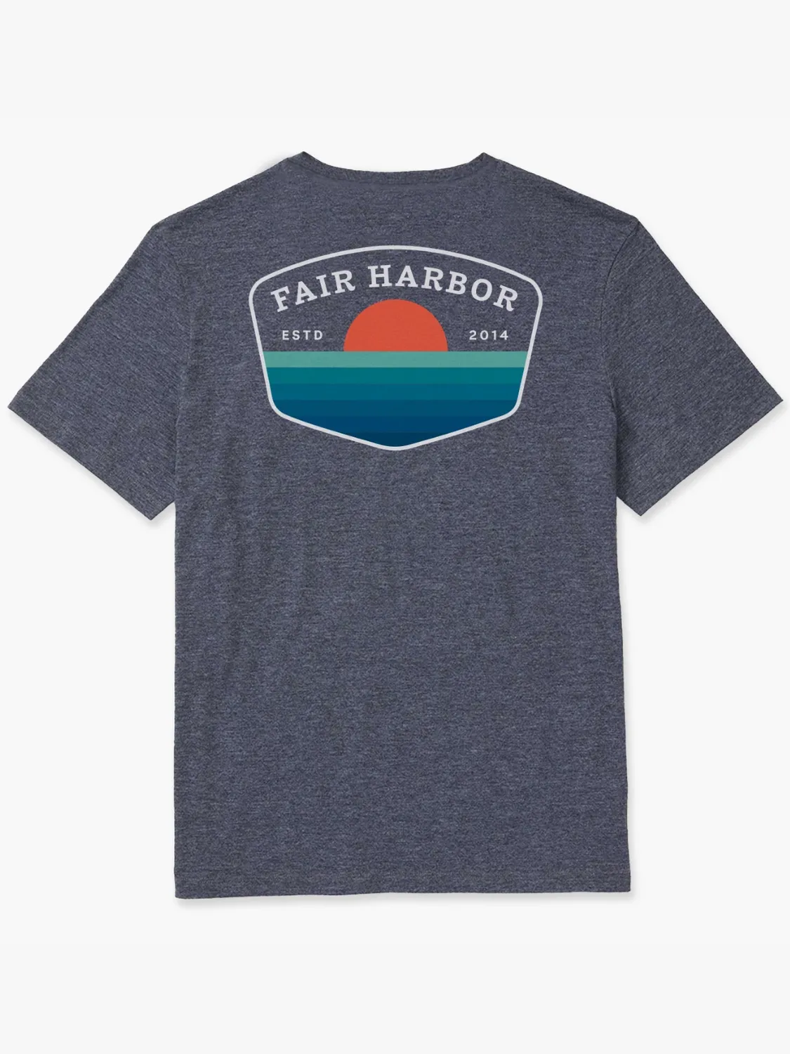 Kismet Tee |  Navy Seaside Sunset