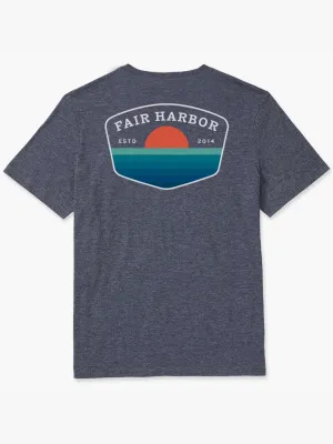 Kismet Tee |  Navy Seaside Sunset