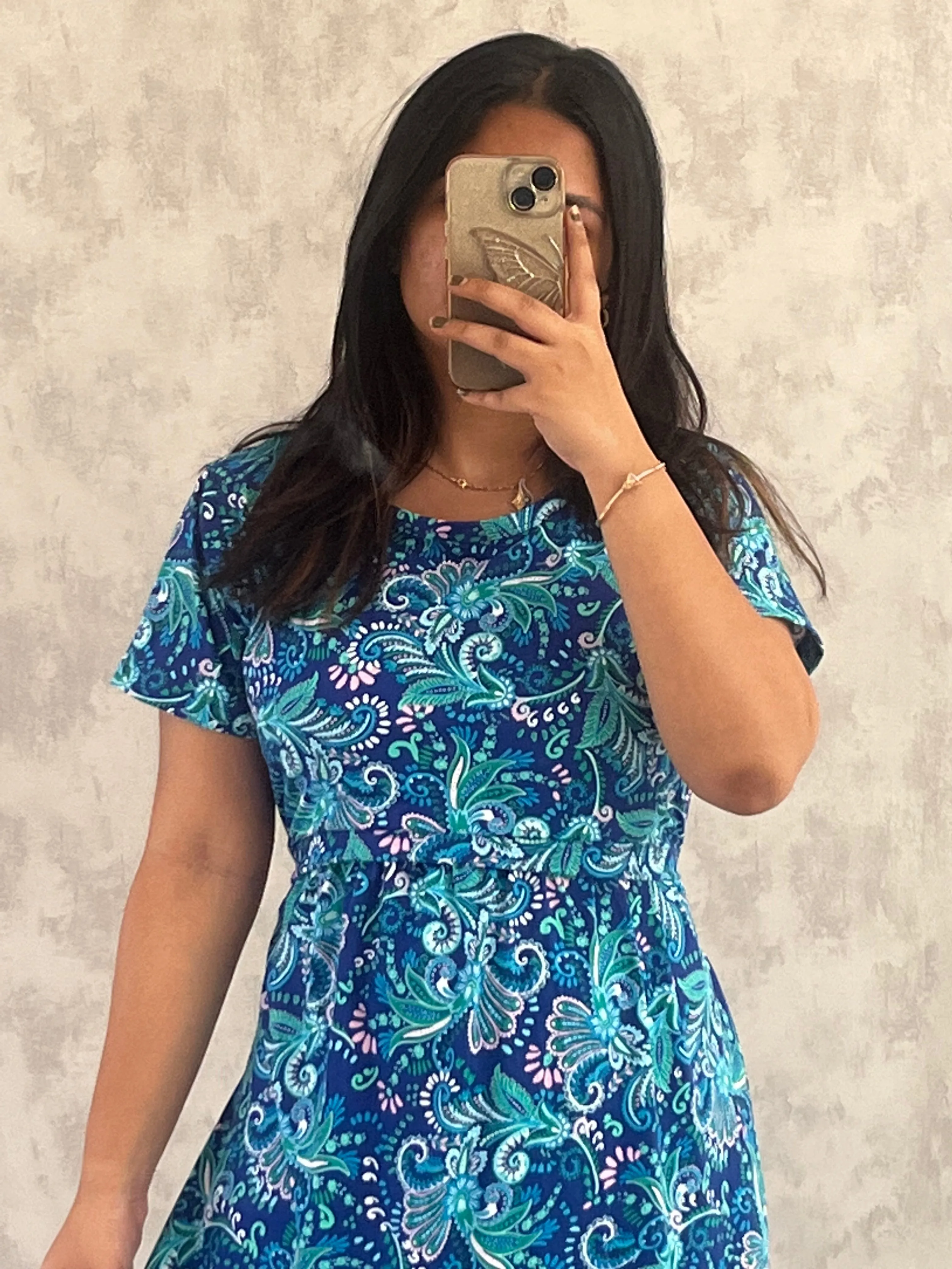 Komal  SoftCotton Full Length Maternity Loungewear
