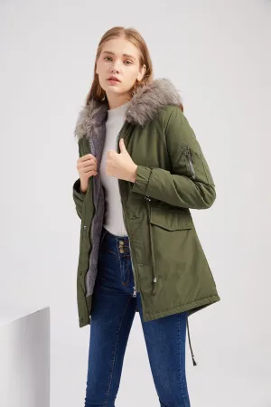 Léa - Parka jacket with hood