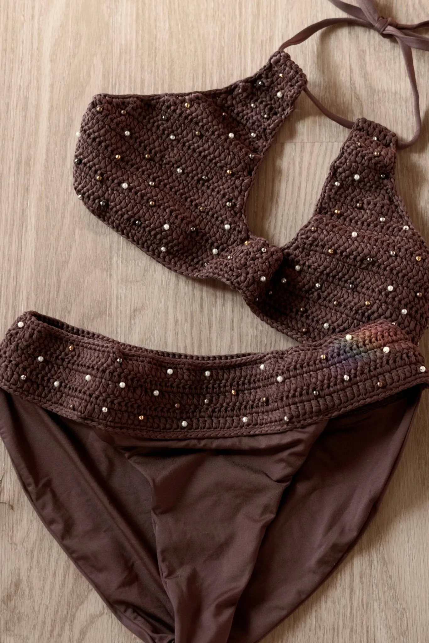 La Paz Bottom - Mixed Metal Brown