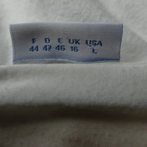 La Perla Sleepwear Pajama Lounge Set White/Off-White Size 4 = Large