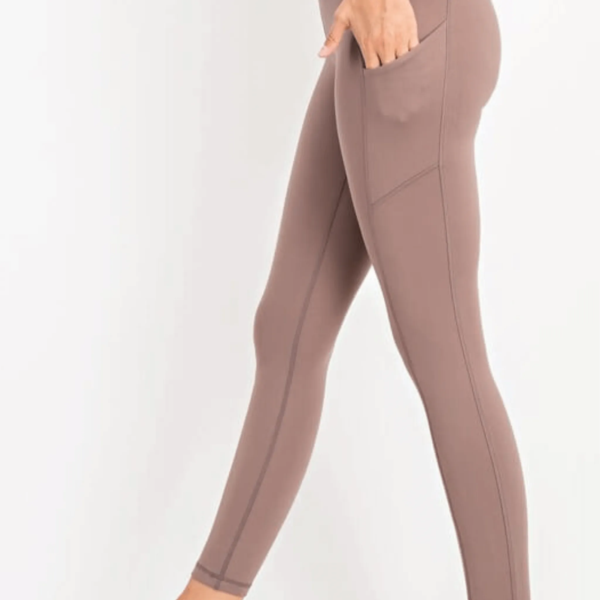 Ladies Workout Leggings- Nude