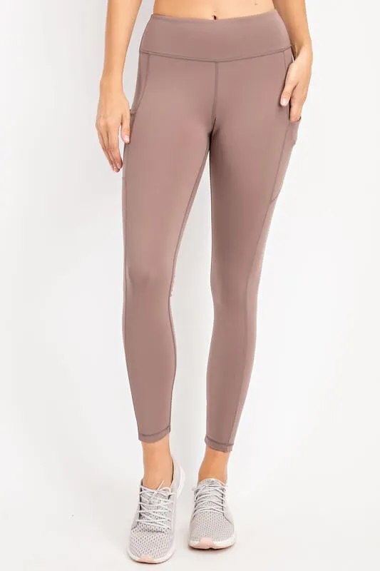 Ladies Workout Leggings- Nude