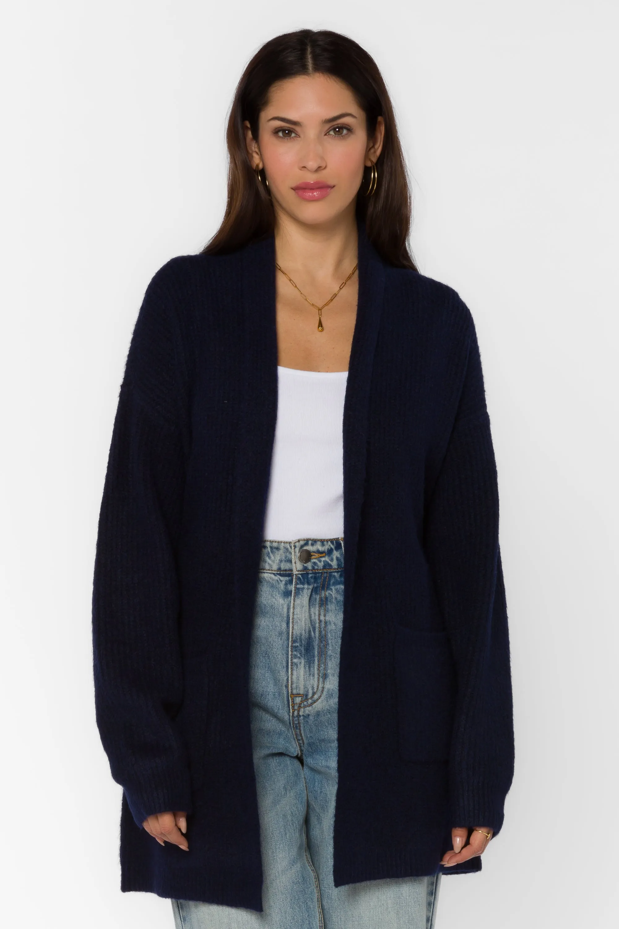 Landon Navy Sweater