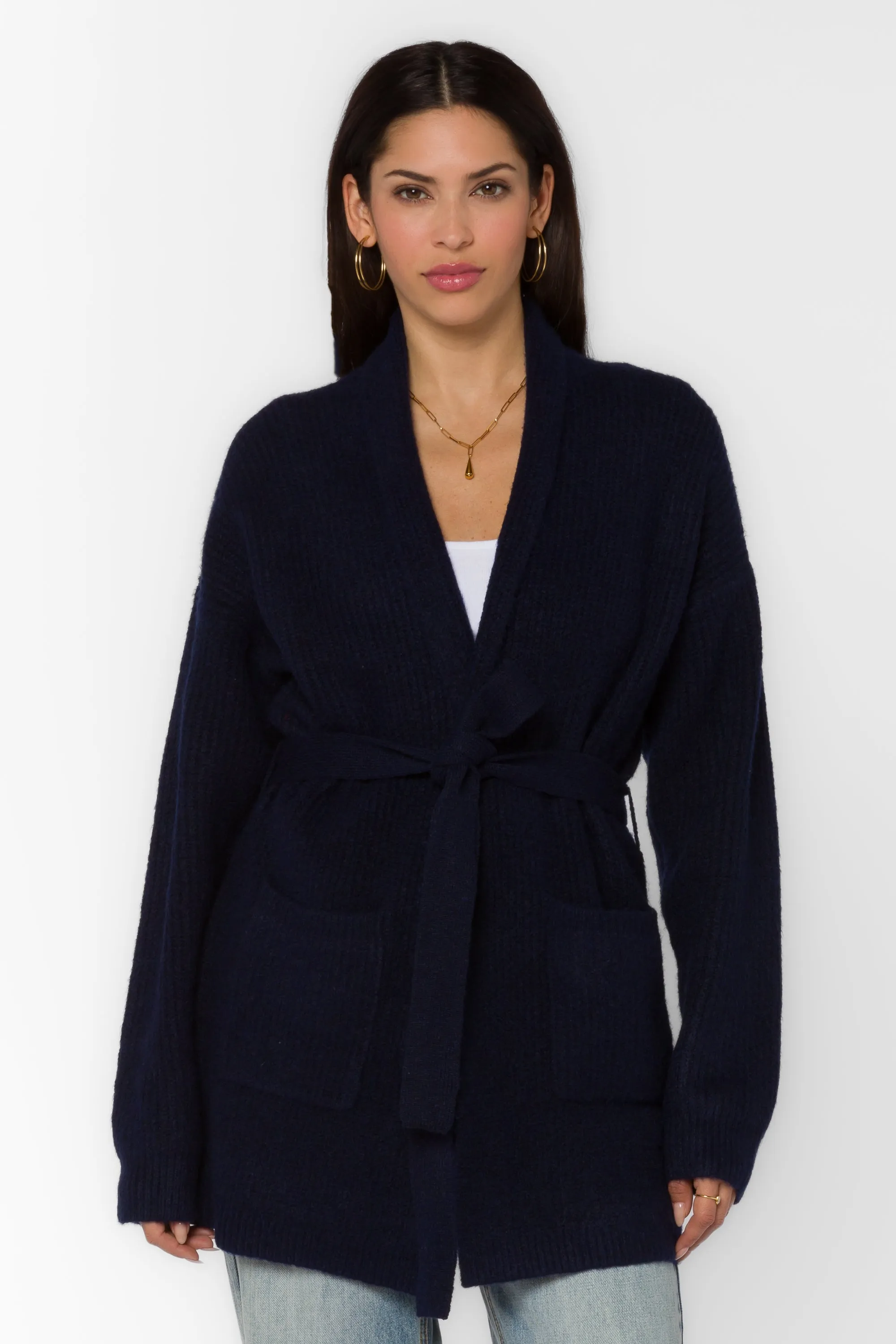 Landon Navy Sweater