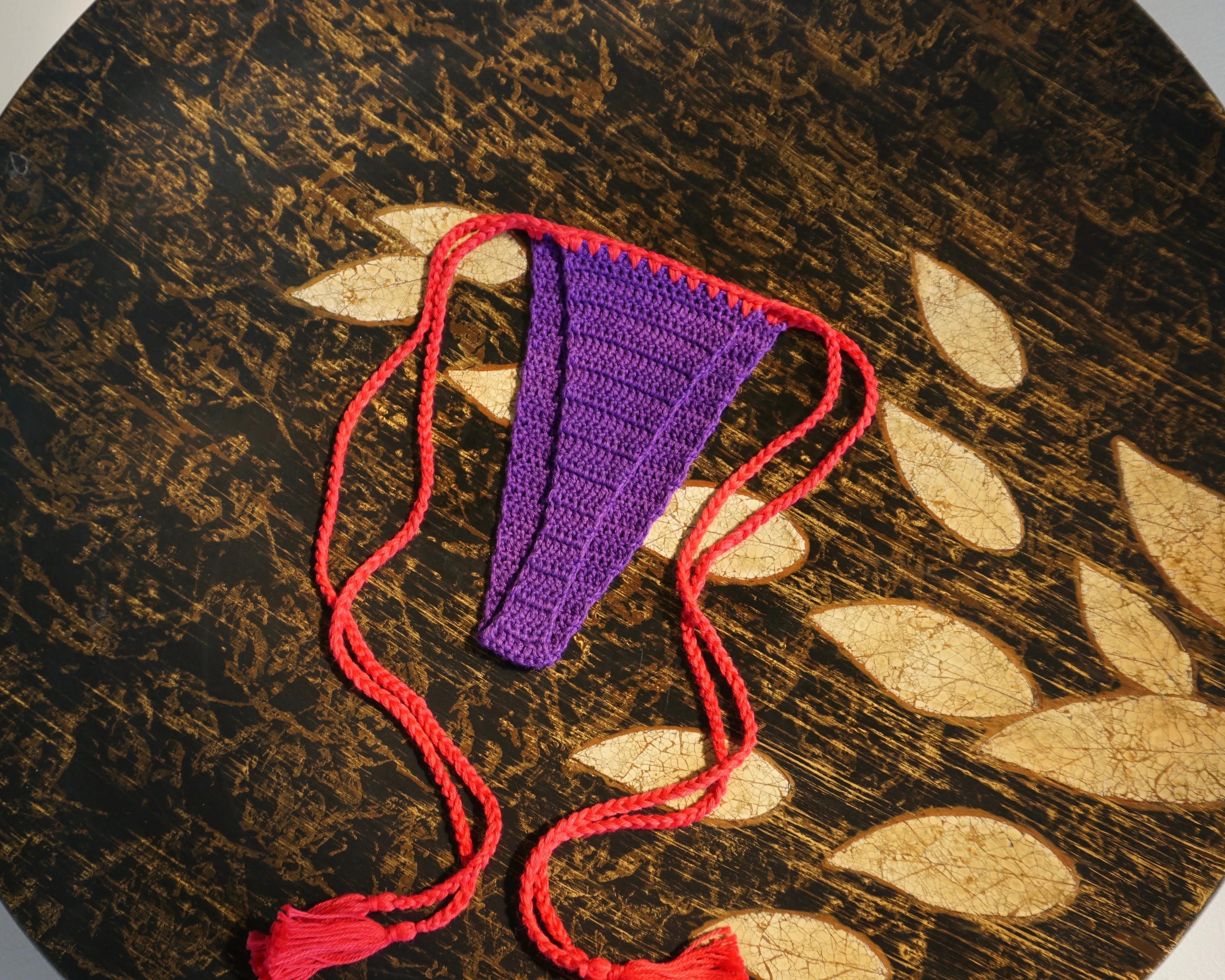 LAYIA CROCHET BIKINI BOTTOMS - RUBY