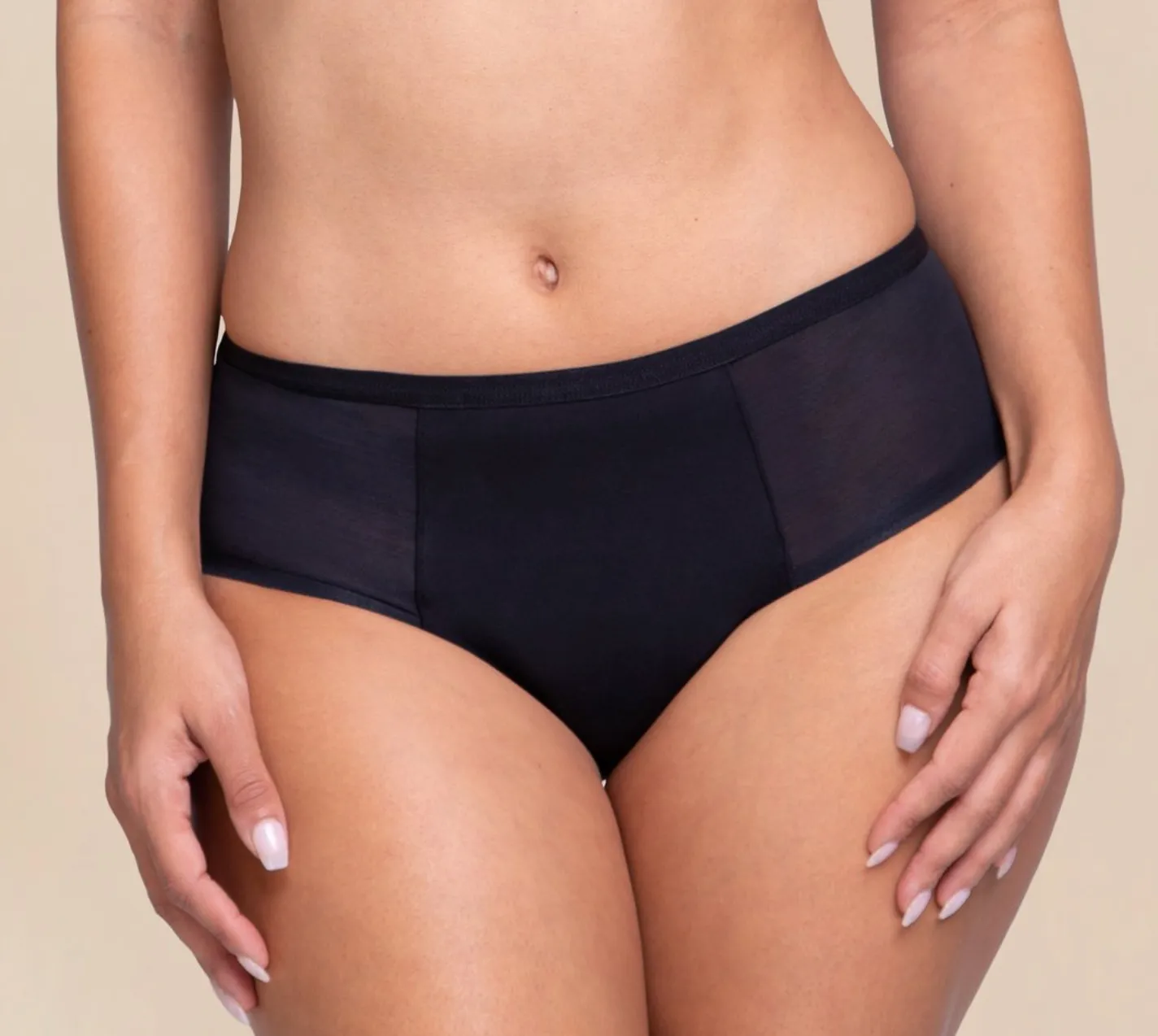 Leak & Period Proof Mesh Hipster