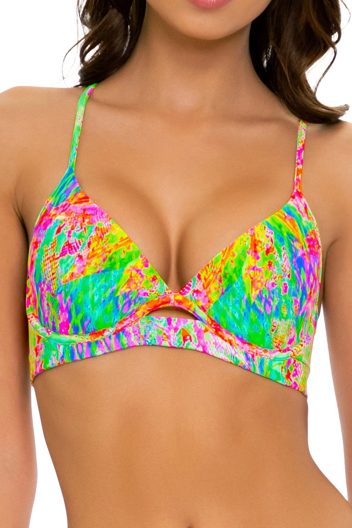 LEMONADE RUSH - Underwire Top & High Leg Bottom • Multicolor