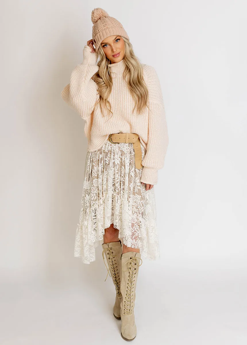 Leo Skirt in Cream