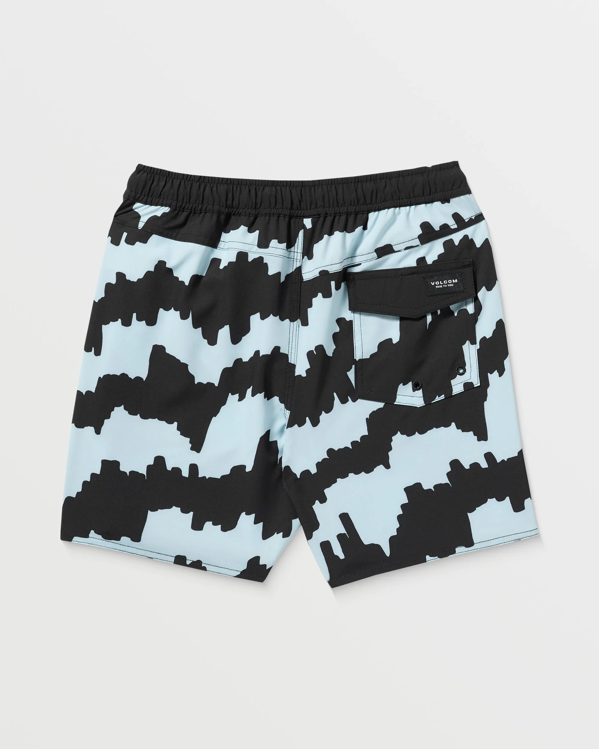 Lido Print Trunk Boardshorts - ICE BLUE - (KINDER)