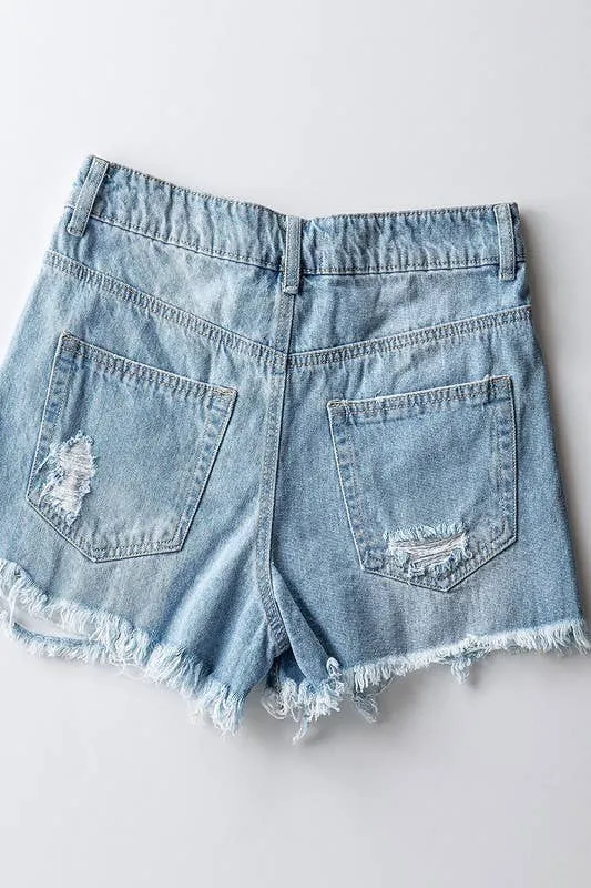 Light Destroyed Shorts
