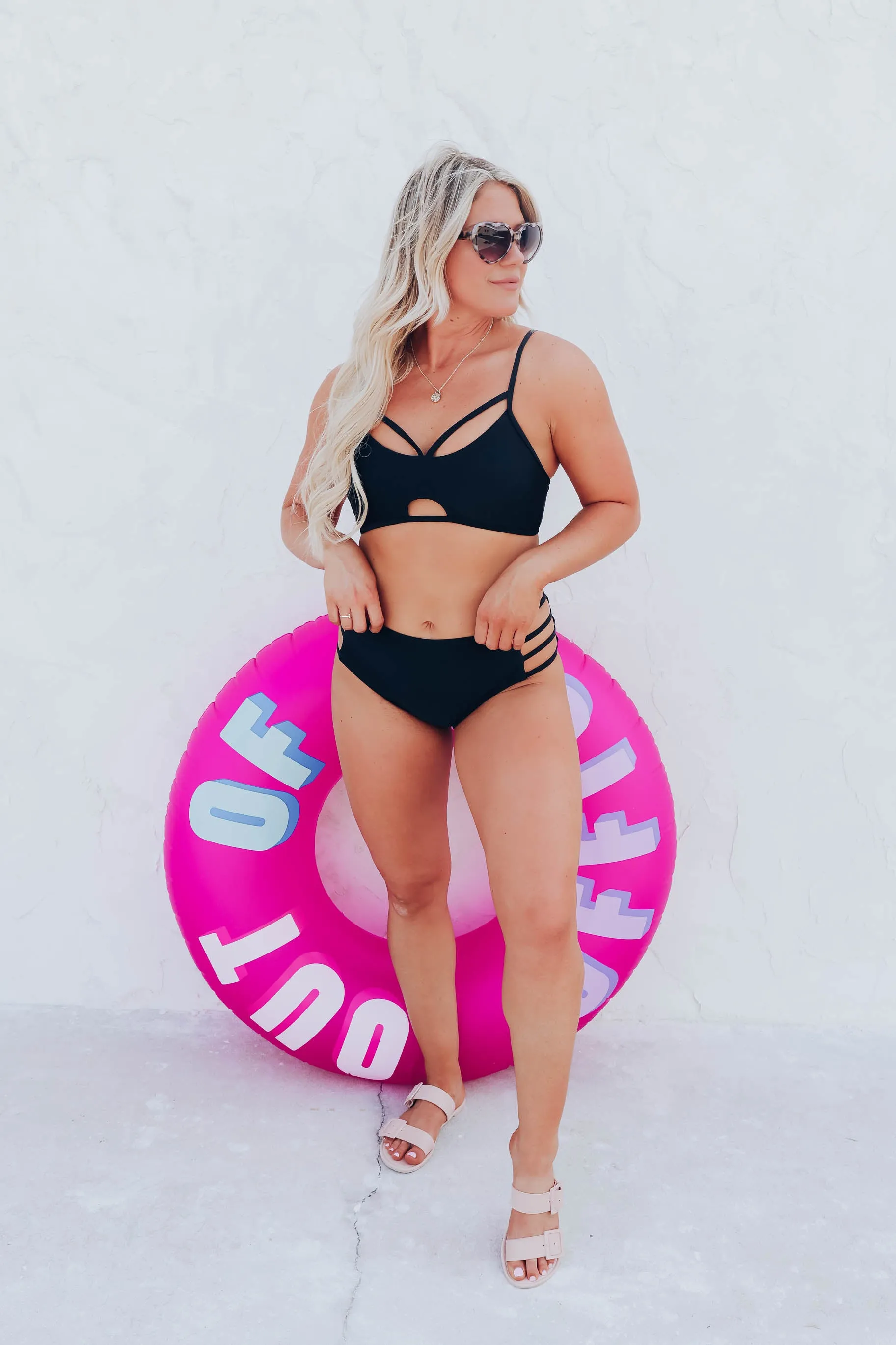 Lil' Black Bikini Two Piece Set