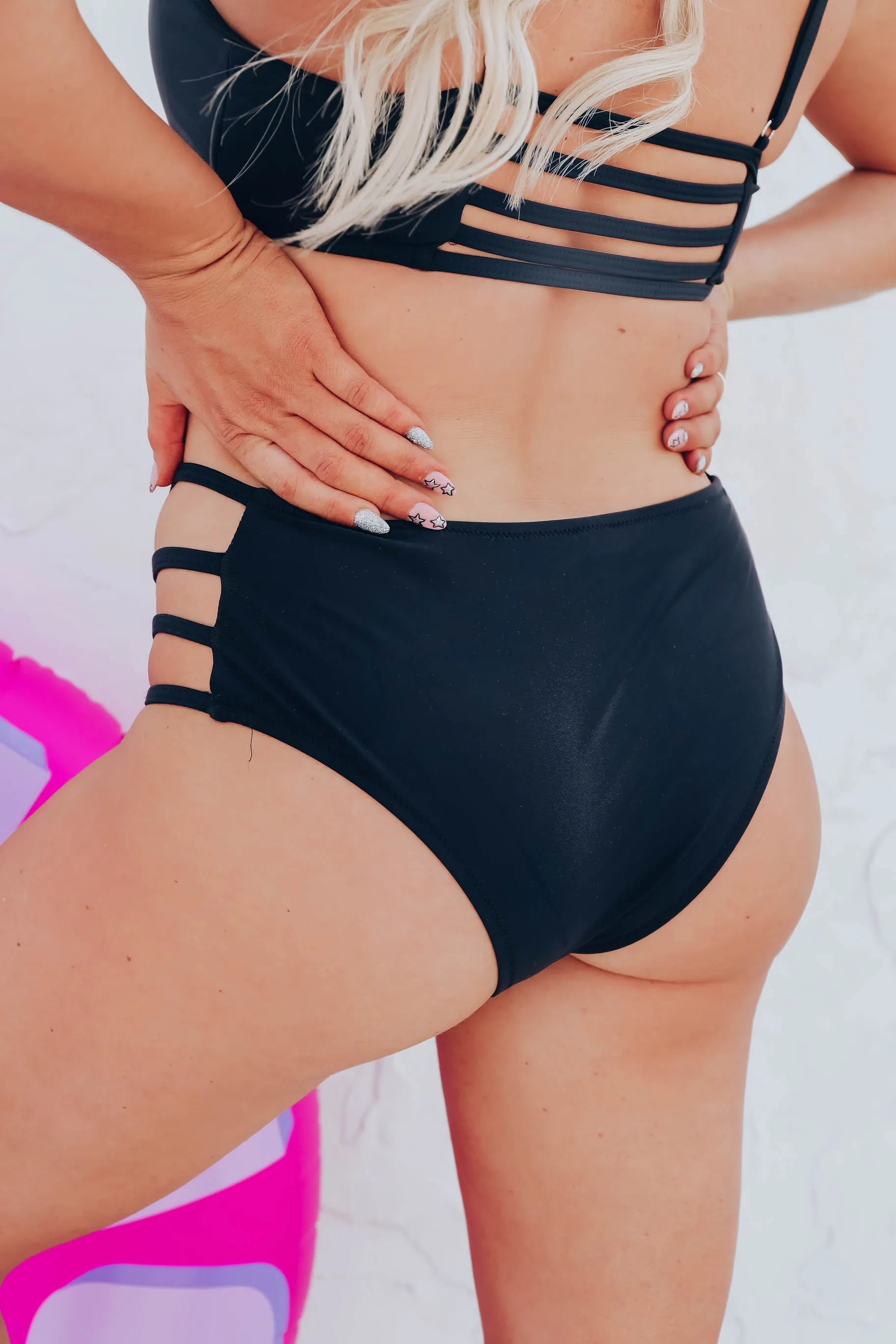 Lil' Black Bikini Two Piece Set