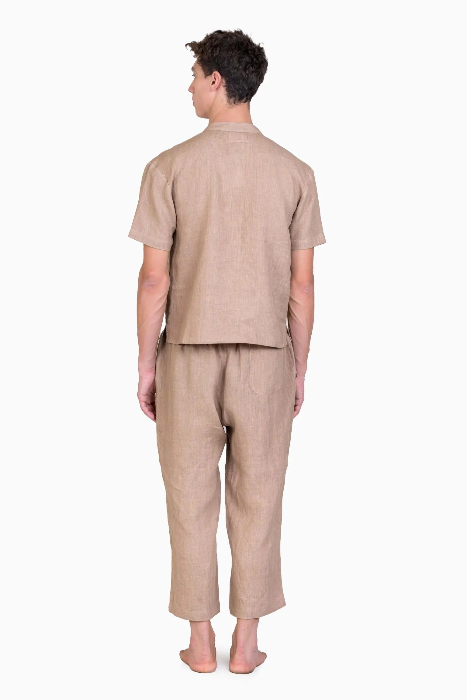 Linen Dawn Loungewear-Oatmeal