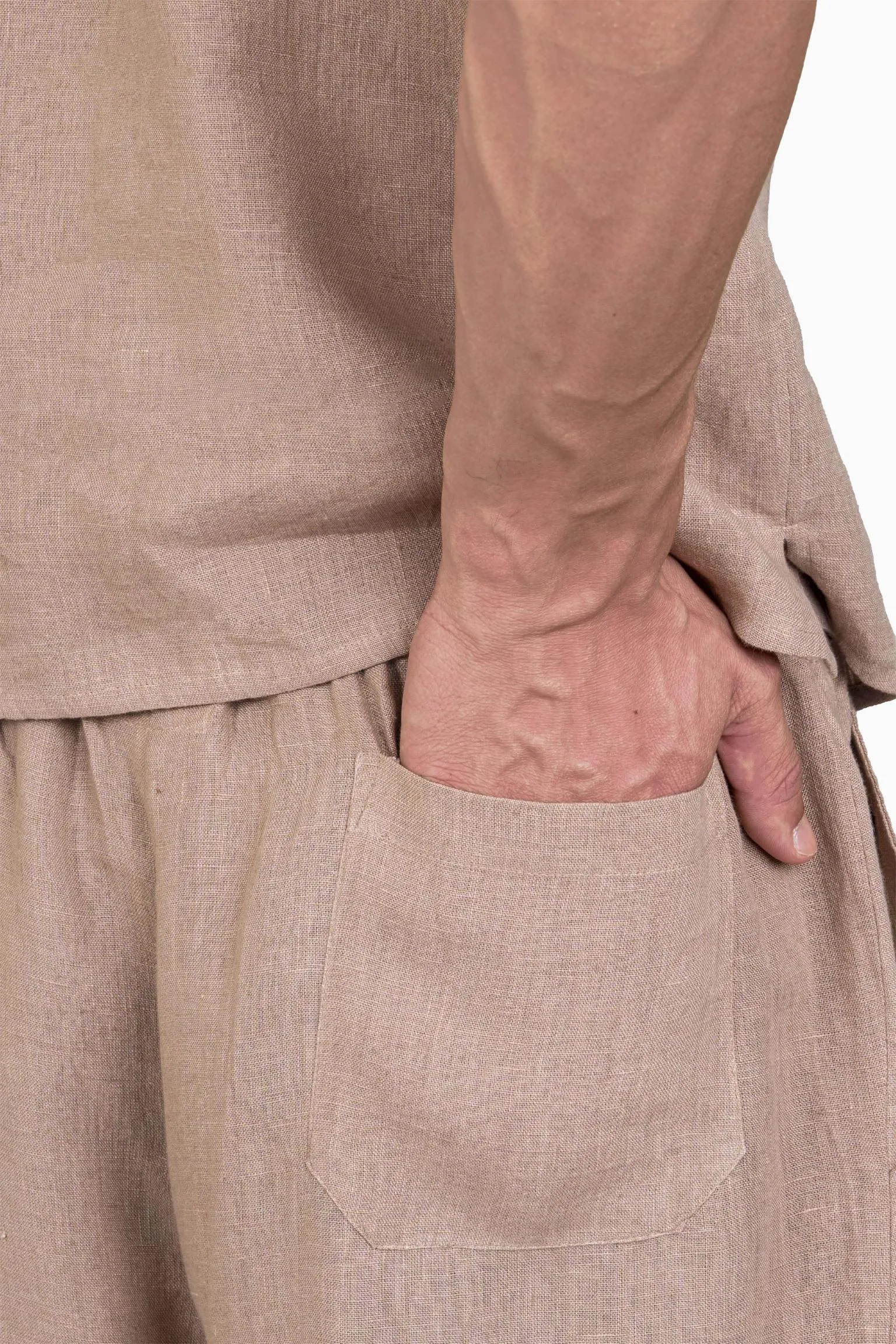 Linen Dawn Loungewear-Oatmeal