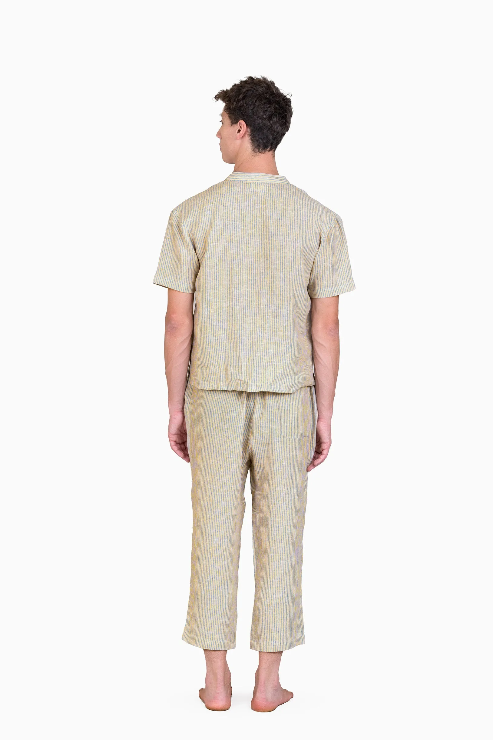 Linen Fred Loungewear-Swirly Red