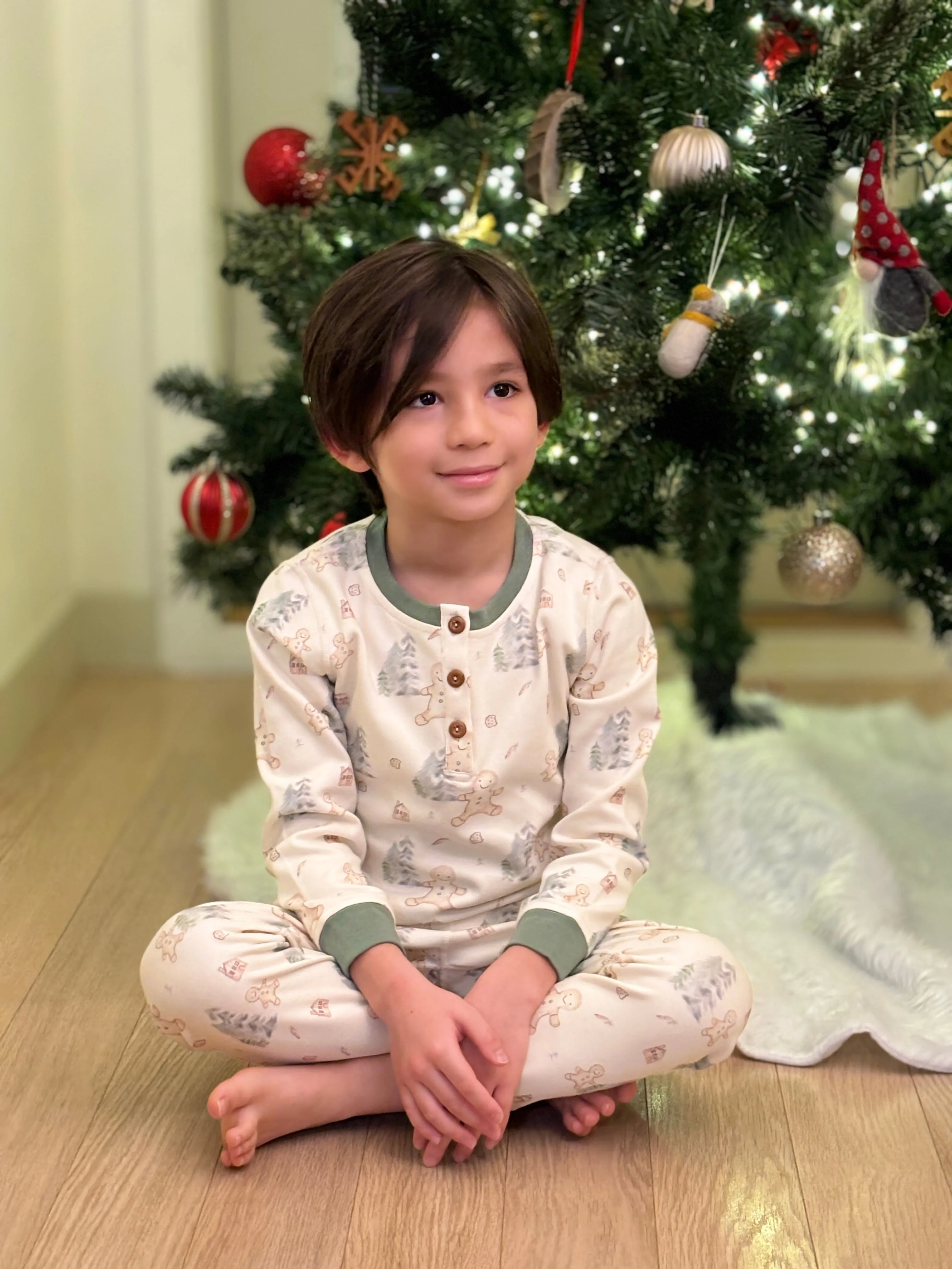 Long-sleeve Christmas Pajama Set