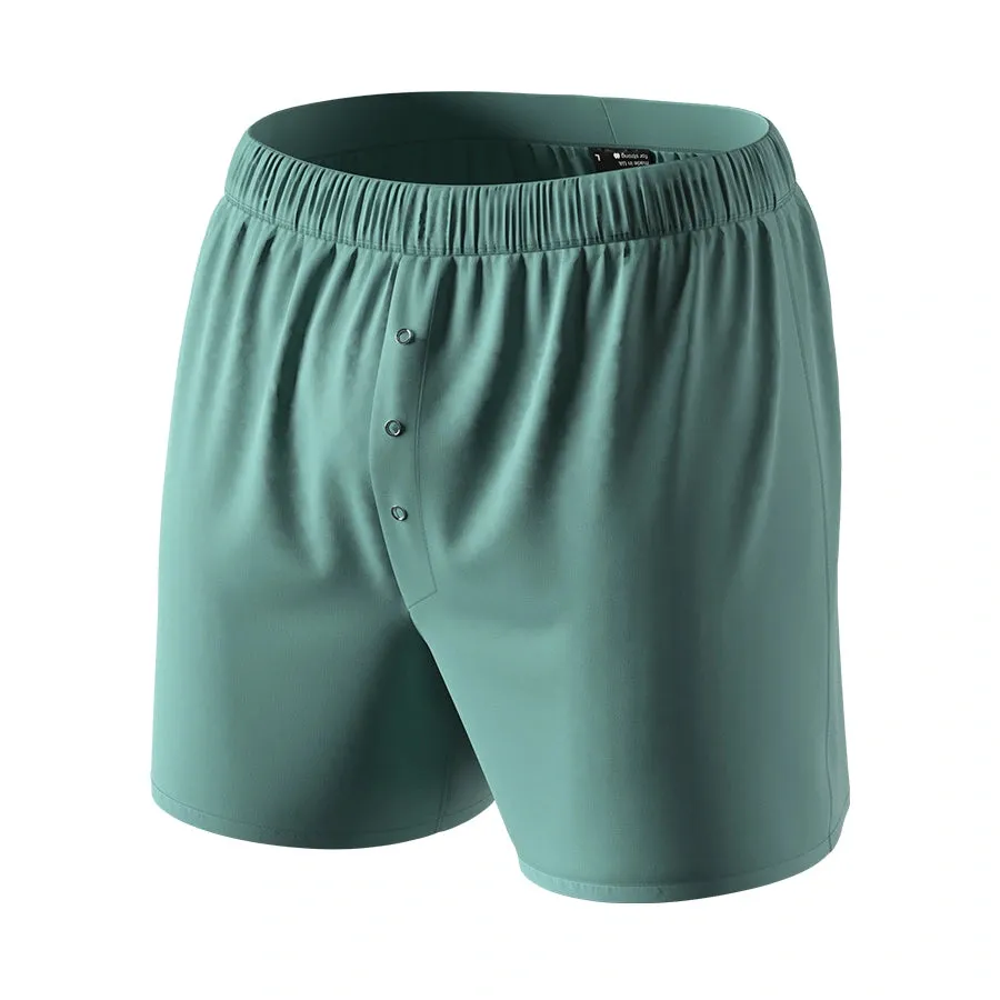 Loose Fit Boxer, 3.2",  Mint Green