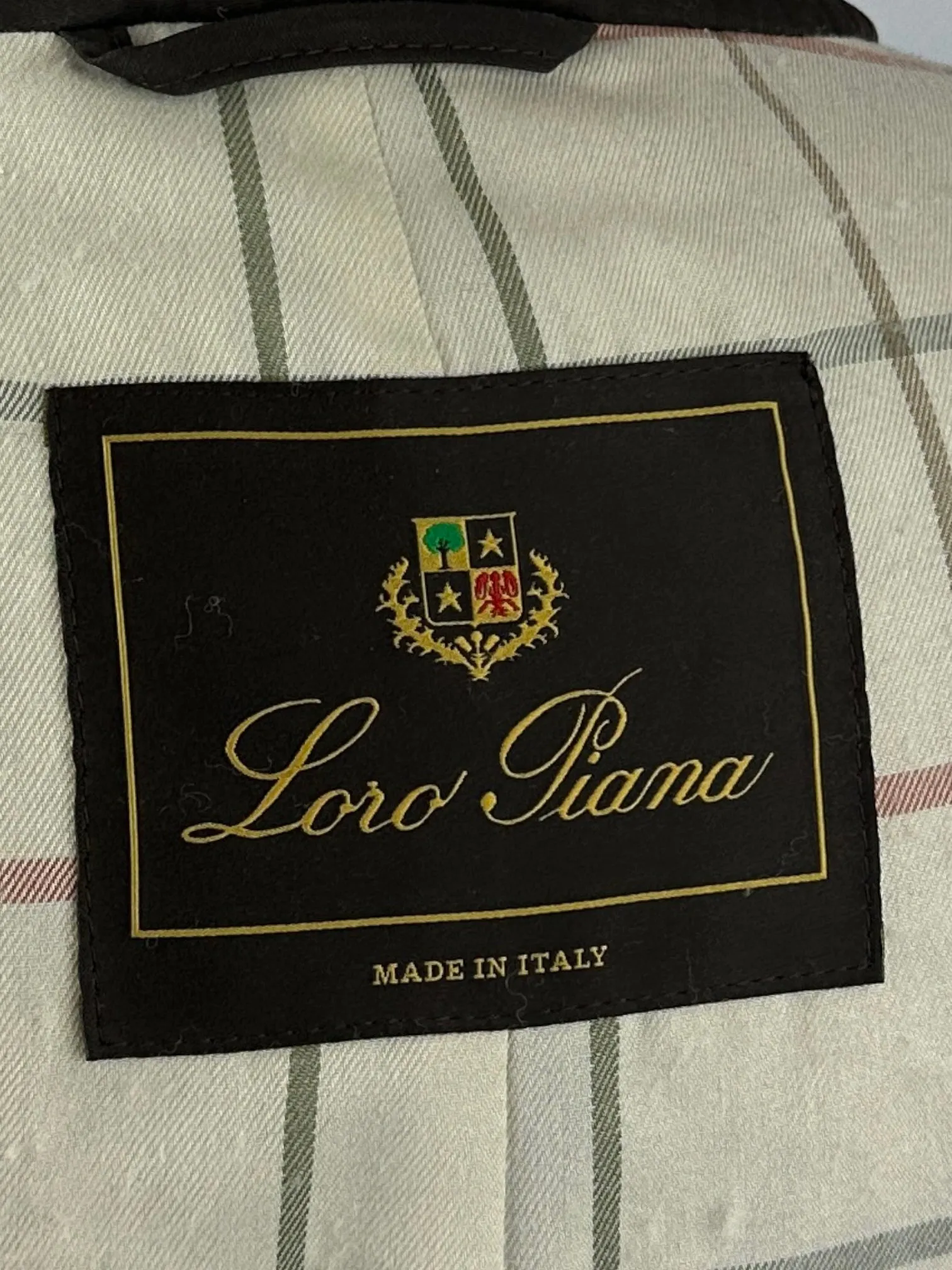 Loro Piana Dark Brown Car Coat