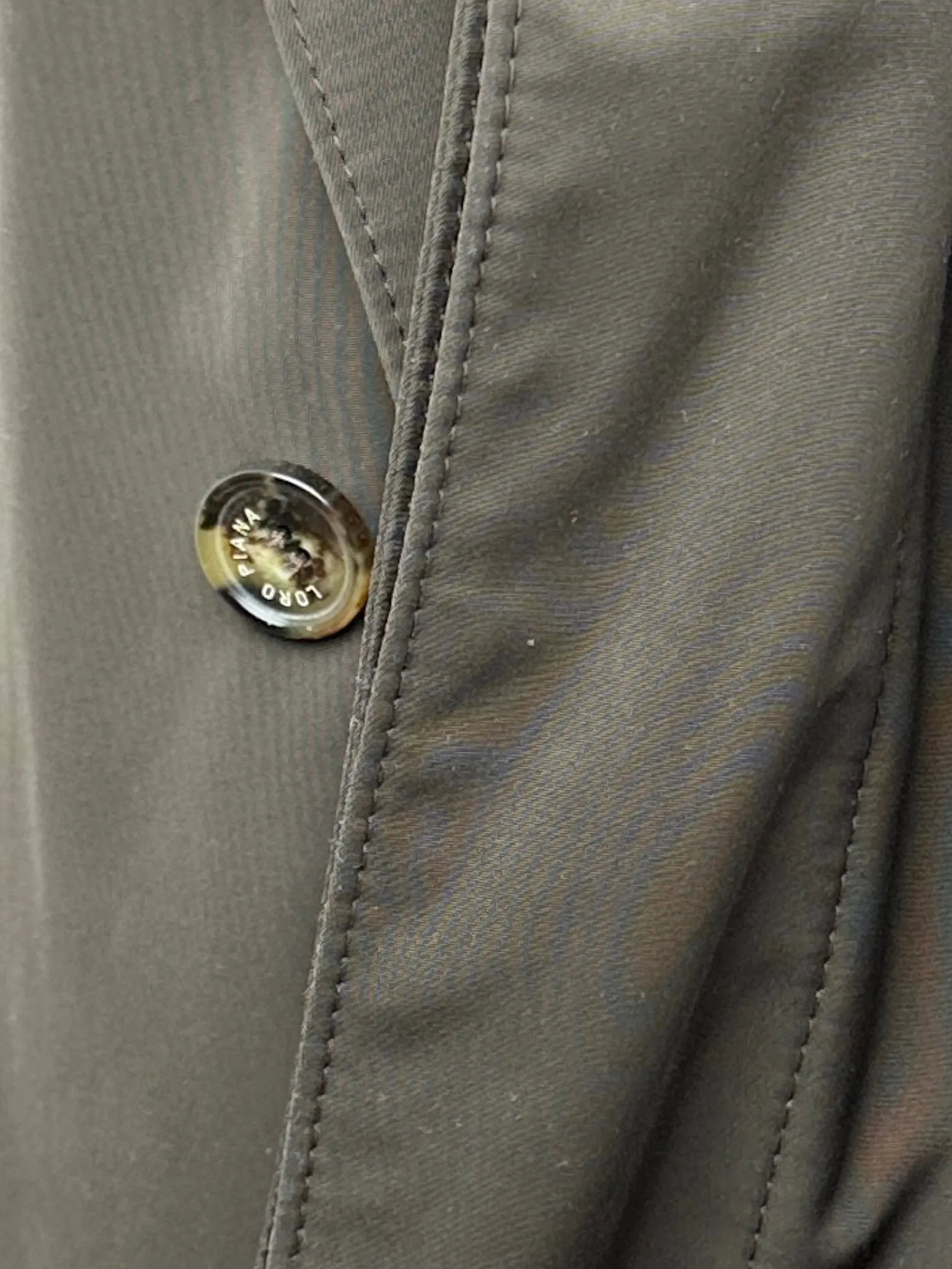 Loro Piana Dark Brown Car Coat