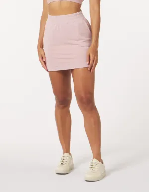 Lounge Skirt: Adobe Rose