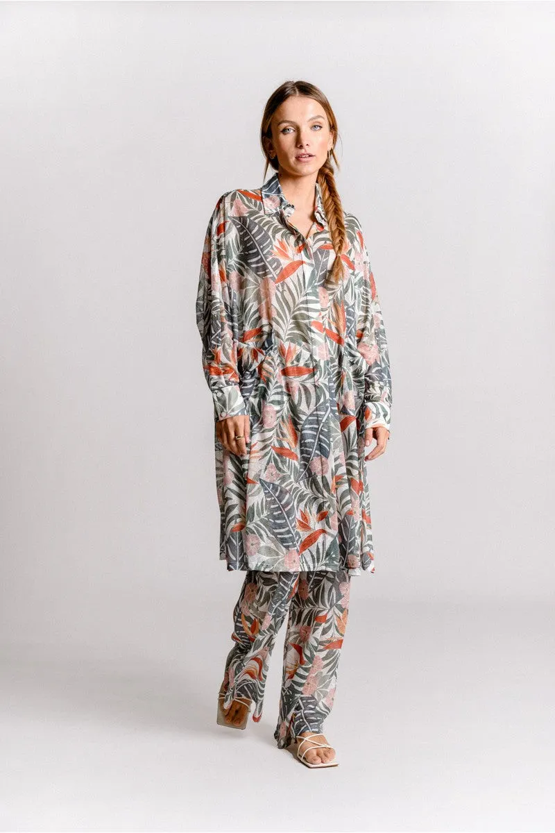 Loungewear Printed Shirt