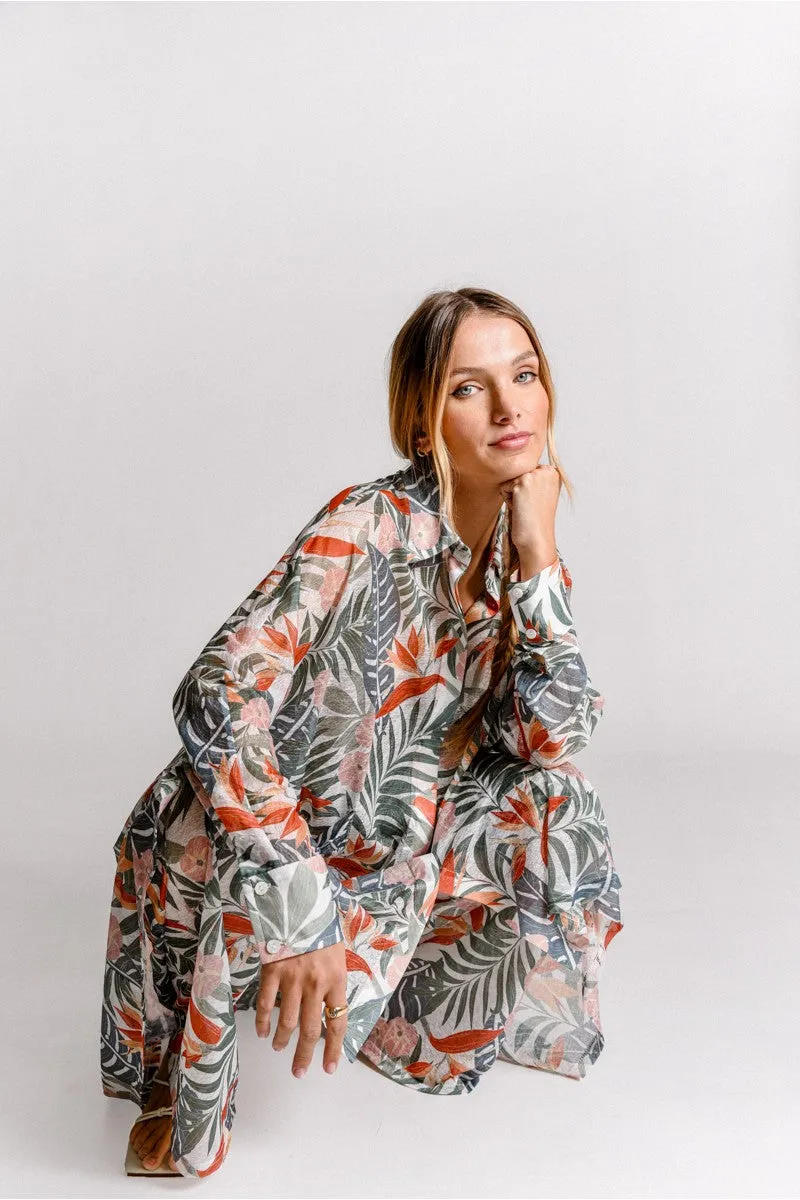 Loungewear Printed Shirt