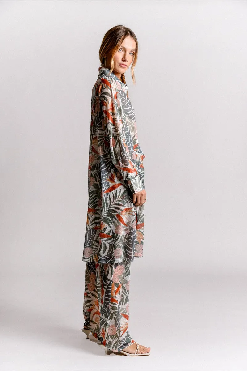 Loungewear Printed Shirt