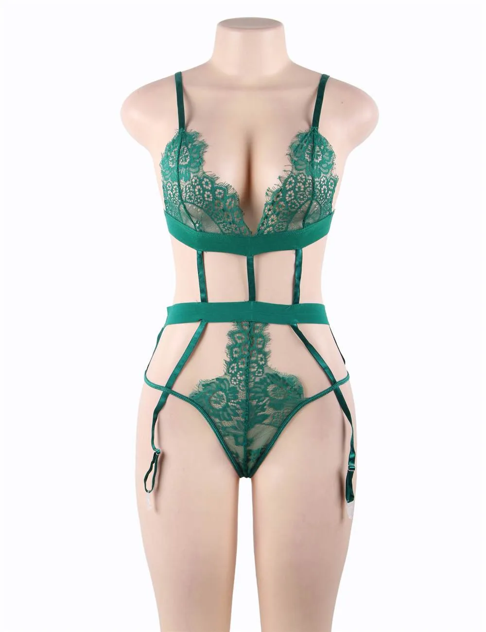 Love Affair Red Lace Teddy