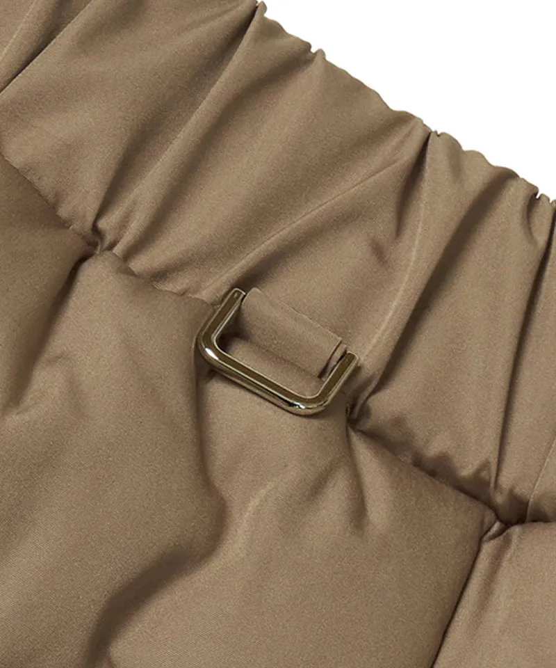 MACKY Golf: Full-Line Padded Skirt - Beige