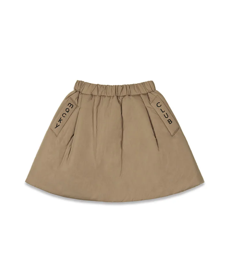 MACKY Golf: Full-Line Padded Skirt - Beige