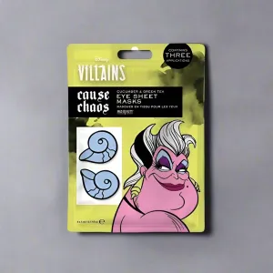 Mad Beauty Disney Pop Villains Tissue Eye Masks