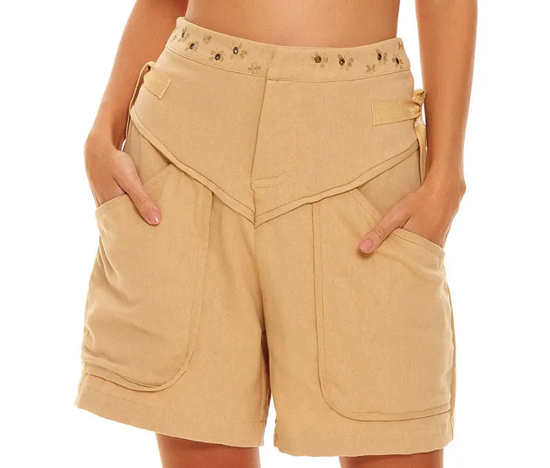 Mae Crop-Joan Shorts ::RET
