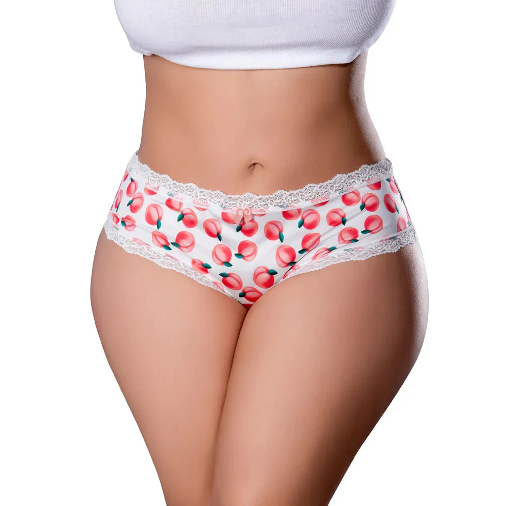 Magic Silk Sweet Treats Crotchless Boy Short with Flavored Lube