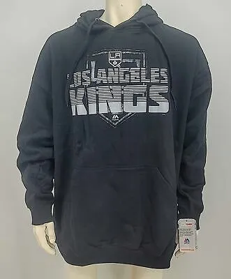 Majestic Los Angeles Kings Mens Fleece Hoodie, Size 3X