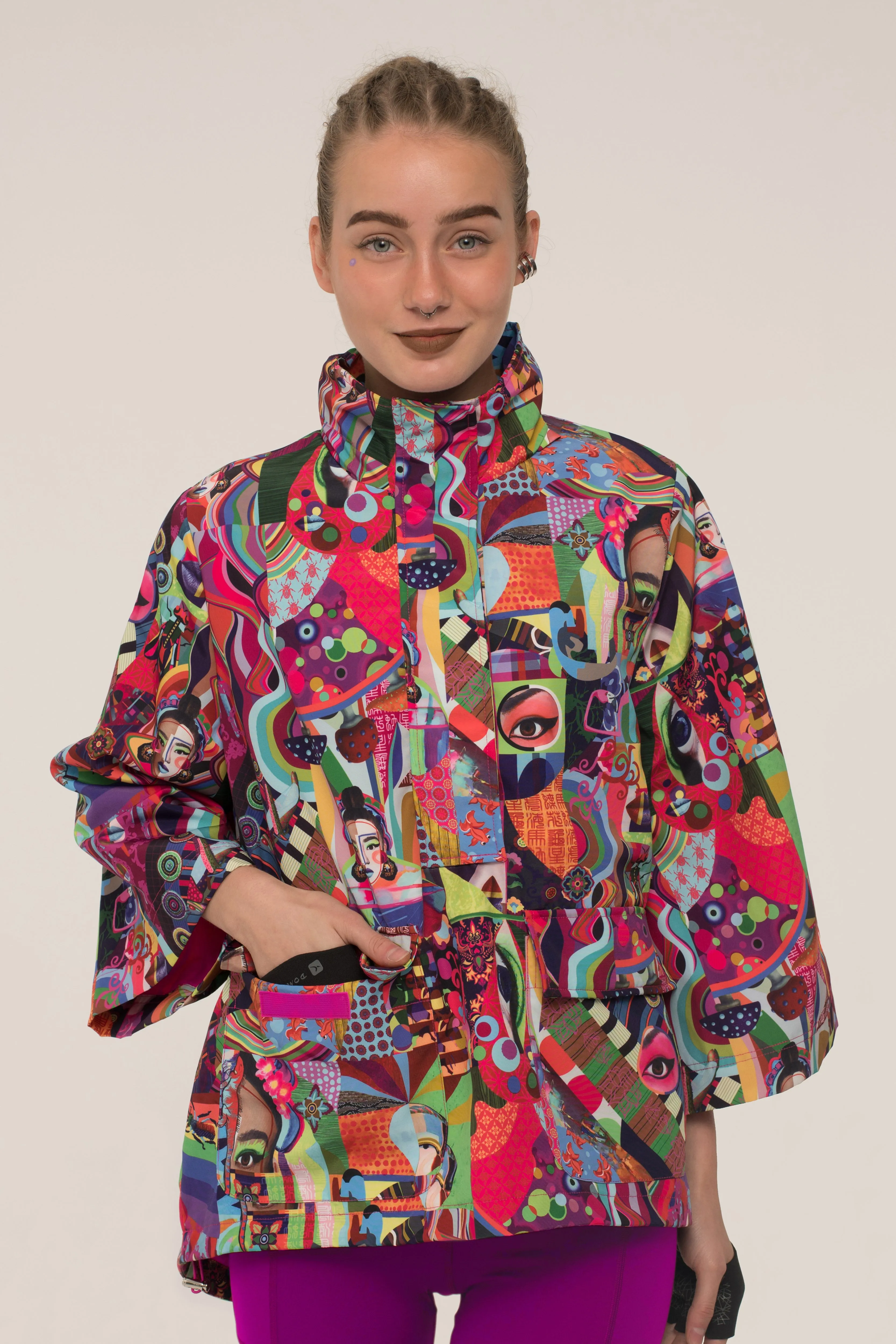 Makeup Trapeze Parka