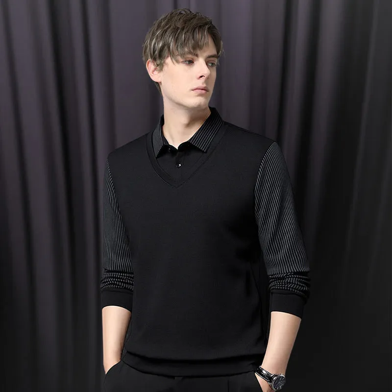 Malcolm – Elegant Men’s Knit Sweater