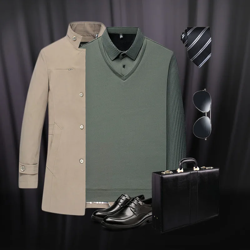 Malcolm – Elegant Men’s Knit Sweater
