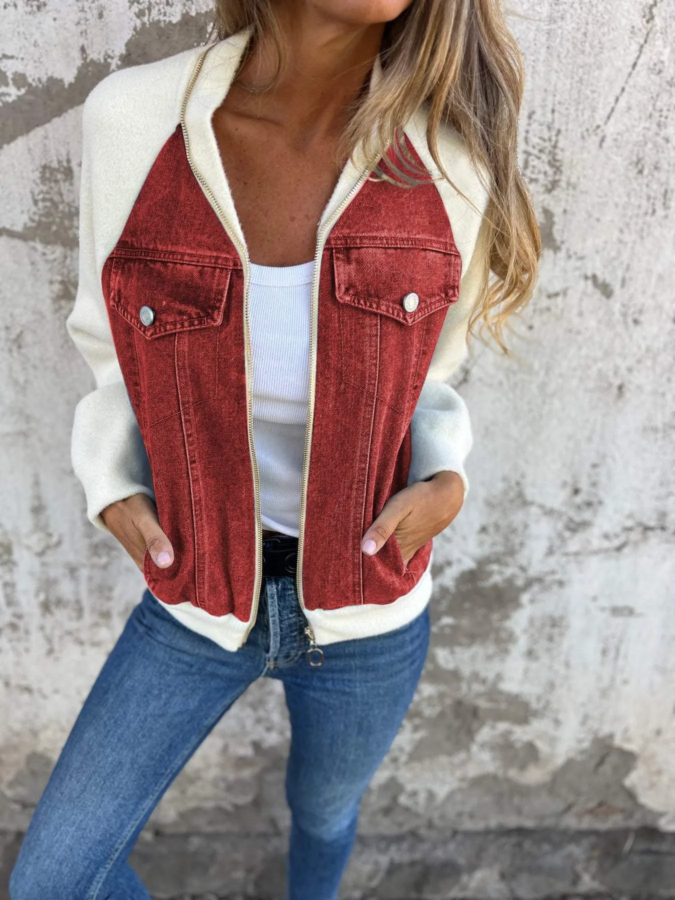 Malena - Modern denim jacket