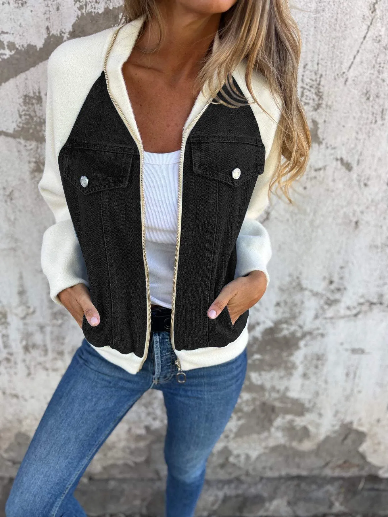 Malena - Modern denim jacket