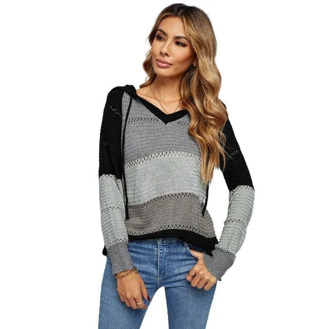 Margaux Hoodie with V-neck - Very comfortable