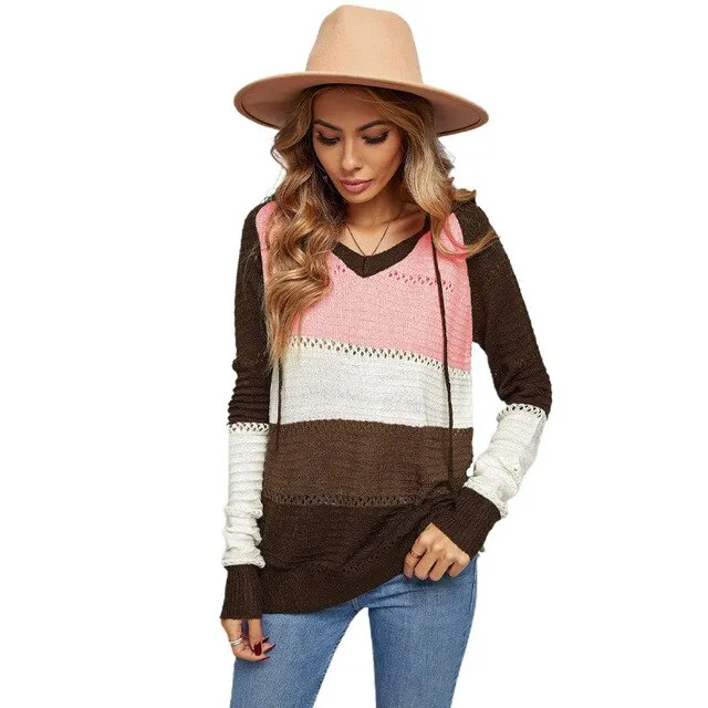 Margaux Hoodie with V-neck - Very comfortable